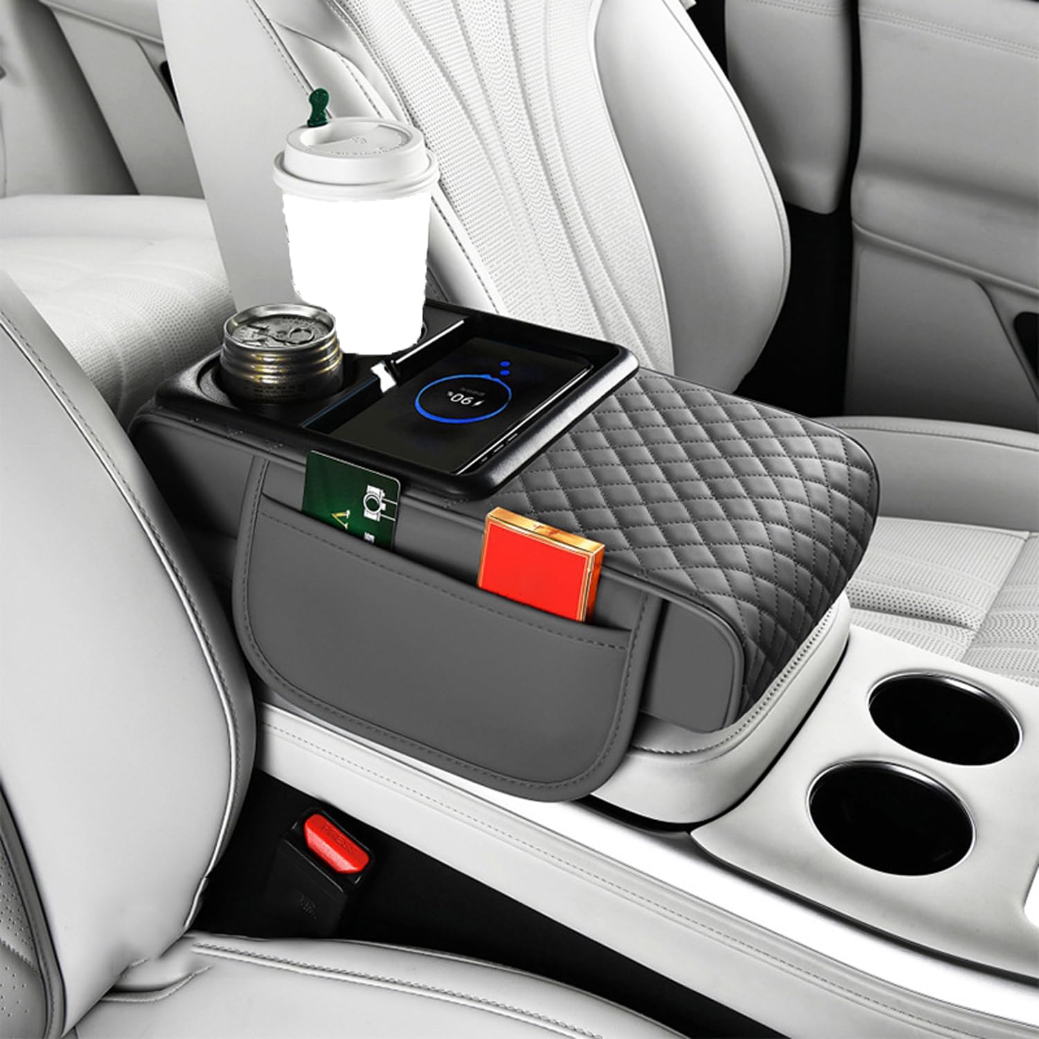 Auto Armrest Cushion for Subaru Legacy Impreza Outback Forester Tribeca