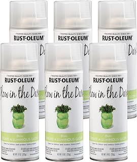 342598 Glow in The Dark Spray Paint, 10 oz, 6 Pack
