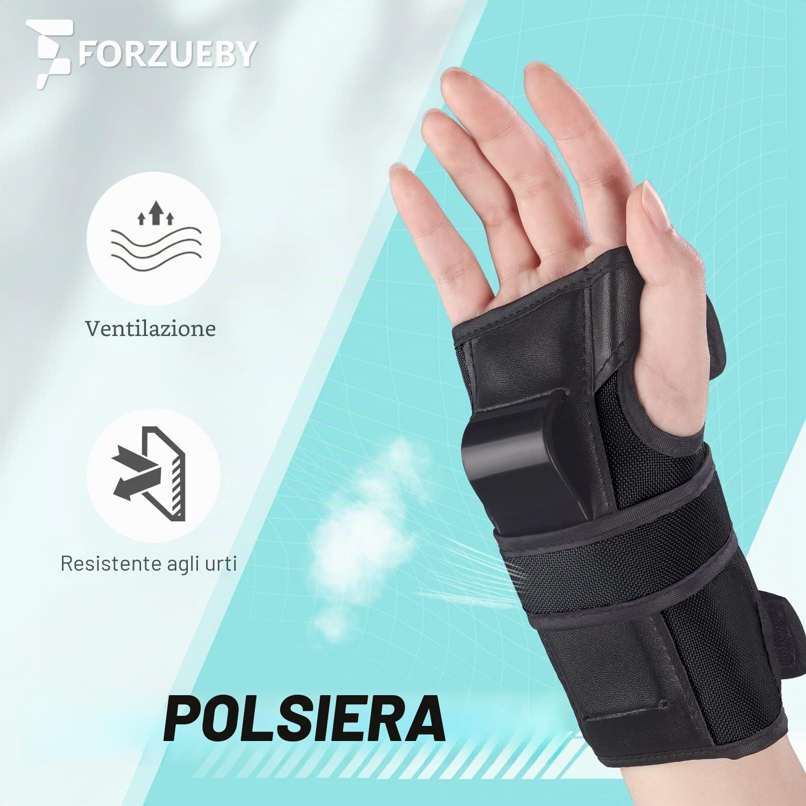 Forzueby Hj-hb1 - Ginocchiere Adulti/Bambini