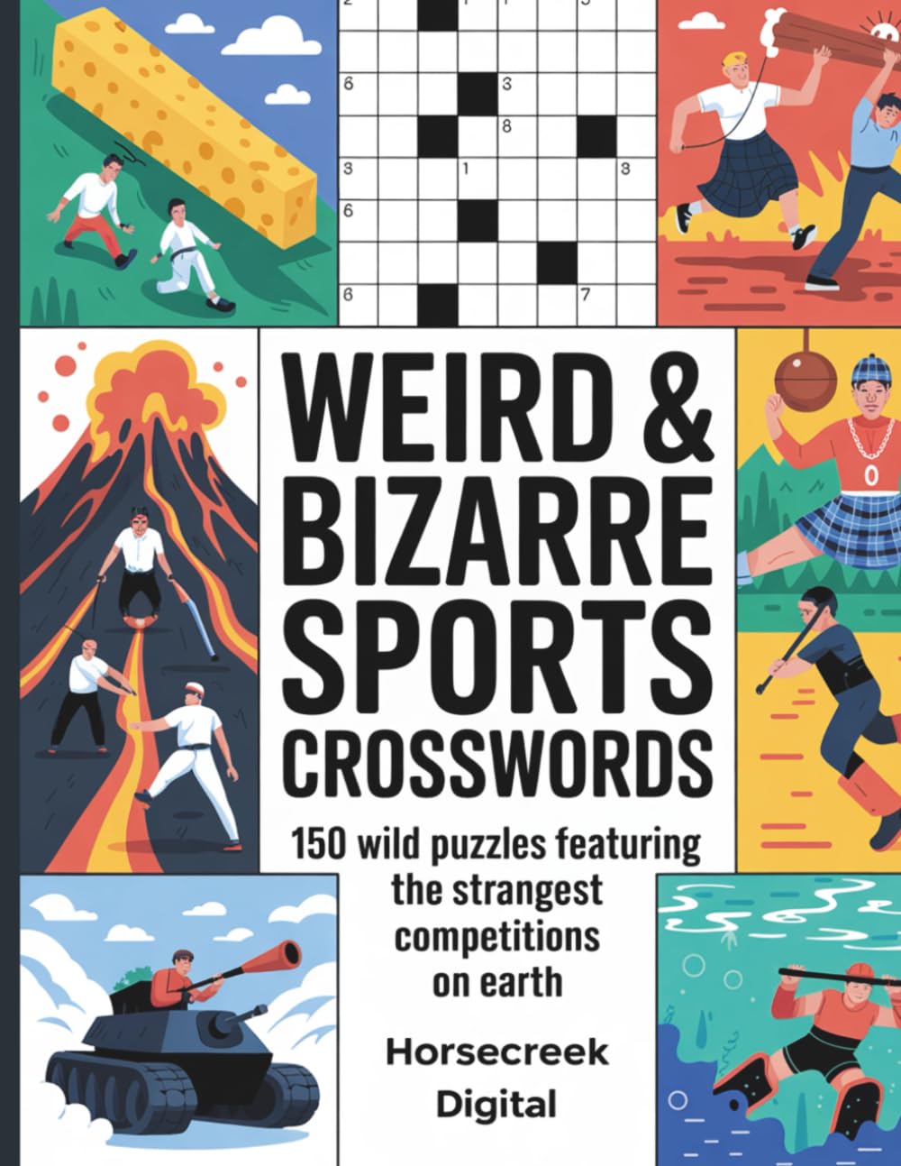 Weird & Bizarre Sports Crosswords: 150 Wild Puzzles Featuring the Strangest Competitions on Earth