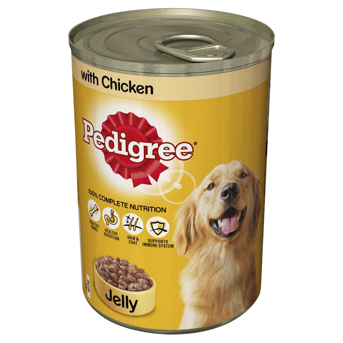 Pedigree Chicken In Gravy Wet Dog Food (12 Packs) (12 x 400g) (Chicken In Gravy)