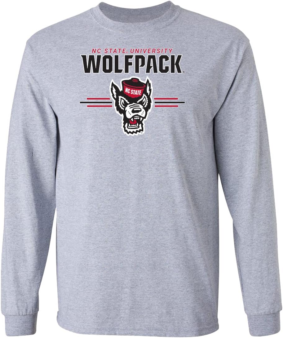 CornBorn NC State Wolfpack Long Sleeve T-Shirts - Choose Your Design