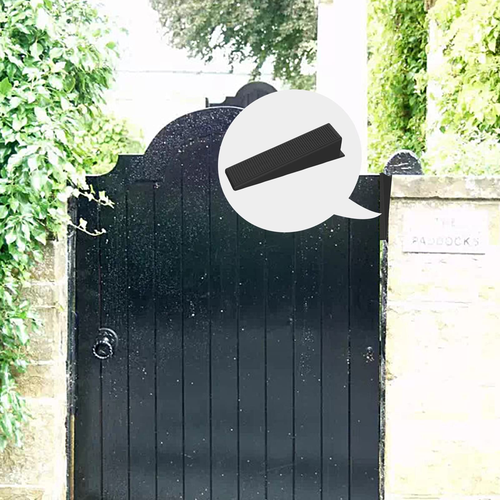 Chusui Pannello di Recinzione in WPC 180x146 cm Nero,Pannello,Pannello di Recinzione,Pannelli