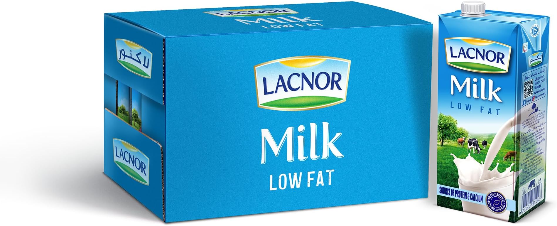 Milk Low Fat - 1 Litre (Pack Of 12 )