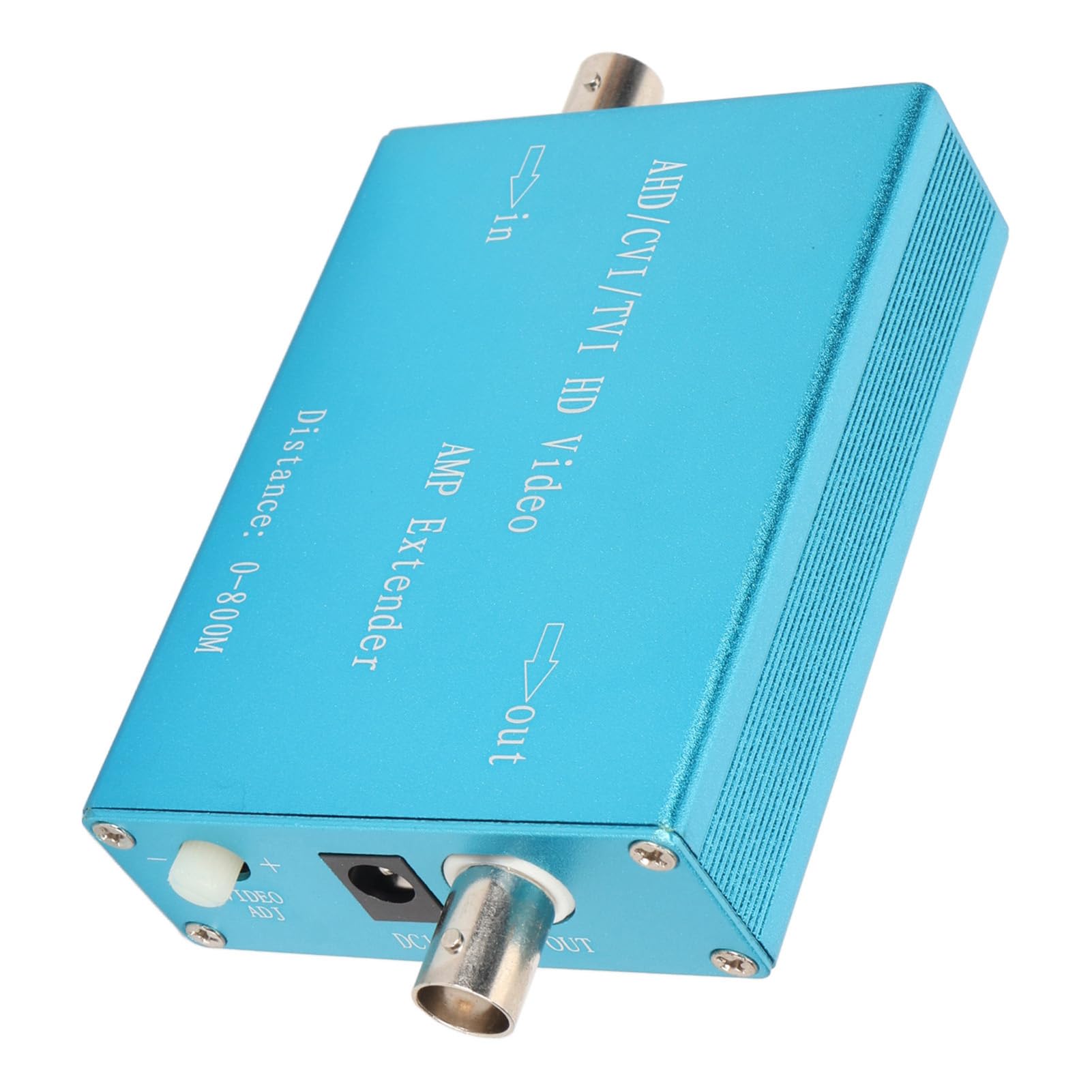 Fockety Amplificateur de Vidéo Analogique AHD CVI TVI, Amplificateur de Vidéo avec Portée de Transmission de 2624,7 Pieds,Prenant en la Pixellisation 720P, 960P, 1080P