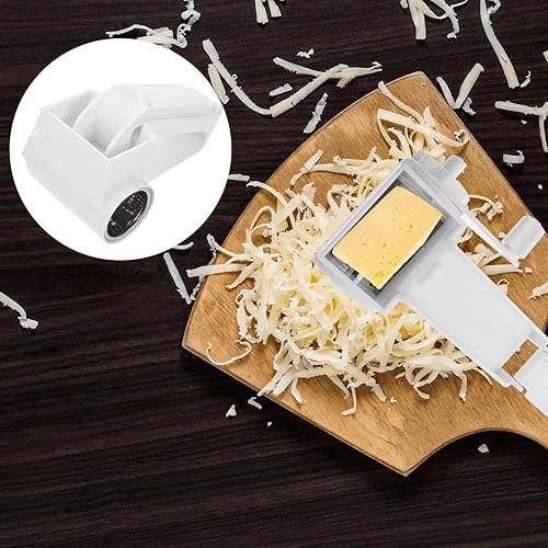 Miniatura 8 de DOITOOL Rotary Manual Cheese Grater Handheld Kitchen Stainless Steel Shredder for Hard Cheese Chocolate Easy to Clean Dishwasher Safe Ergonomic