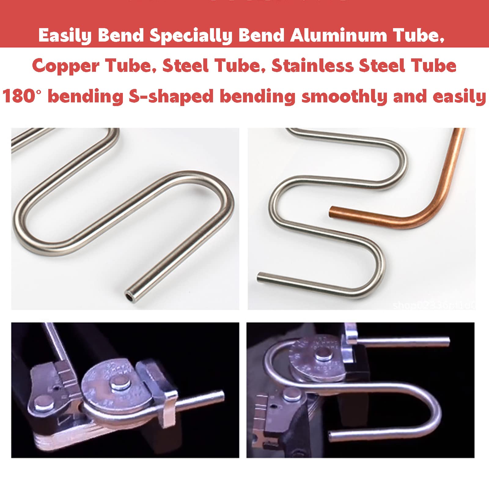 Curvatubi Modello 410M, Curvatubi Da 10 Mm Per Curve Fino A 180 Gradi, Curvatubi Piegatubi Manuale Per Tubi in Rame Alluminio Ottone Acciaio Sottile Utensili Dispositivo Piegatubi