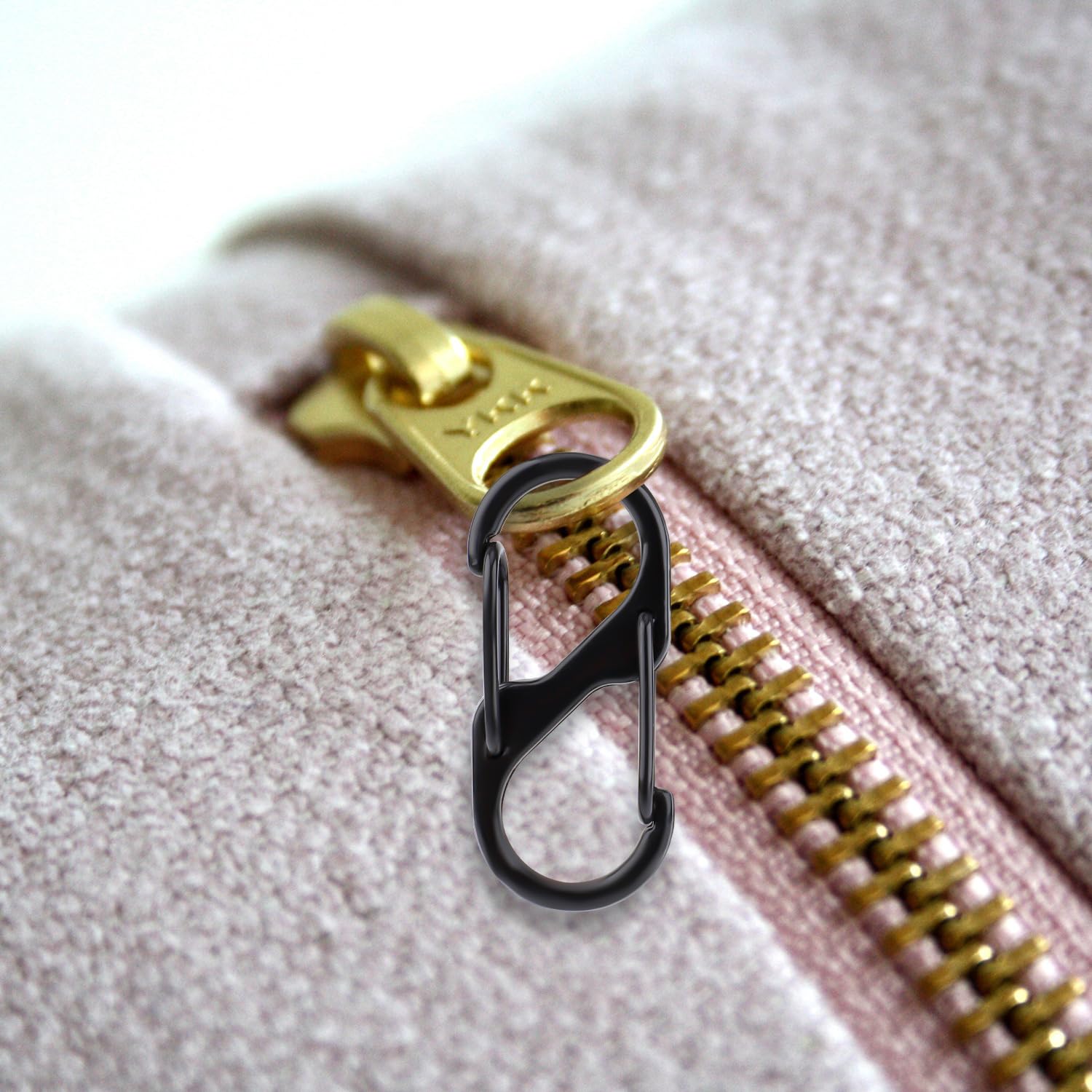 Alethron Lot De 9 Petits Mousquetons En Métal - 3 Couleurs