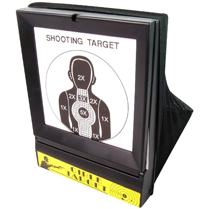 Buy BBTac Airsoft Target with Trap Net Catcher, Stand and Paper Target