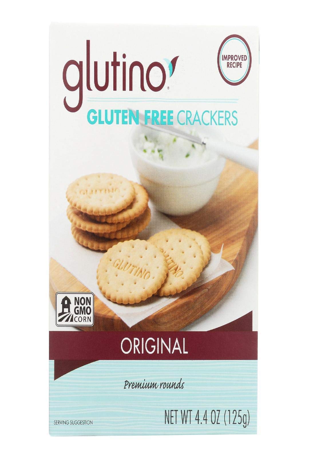 Glutino Gluten Free Crackers Original - 4.4 oz
