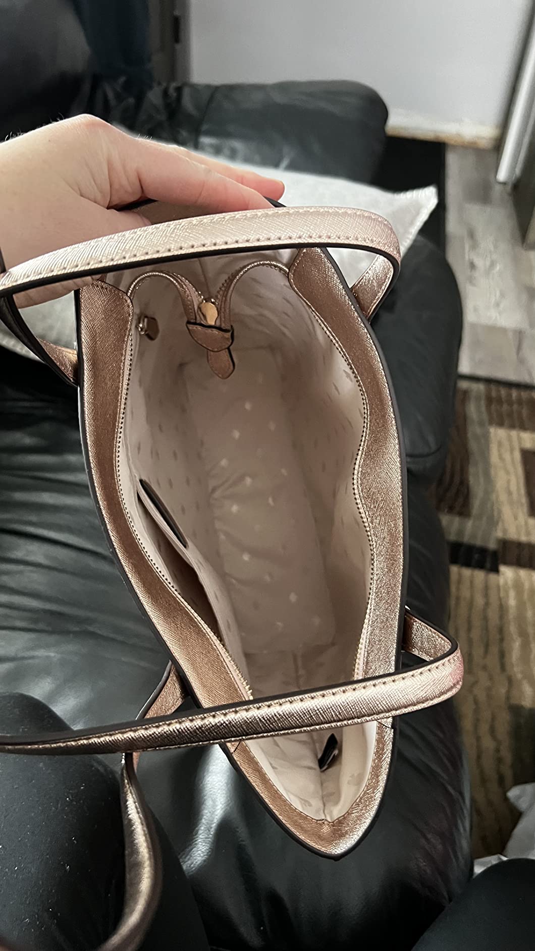 23/mo Finance kate spade Tinsel Glitter Shoulder Tote Bag Handbag