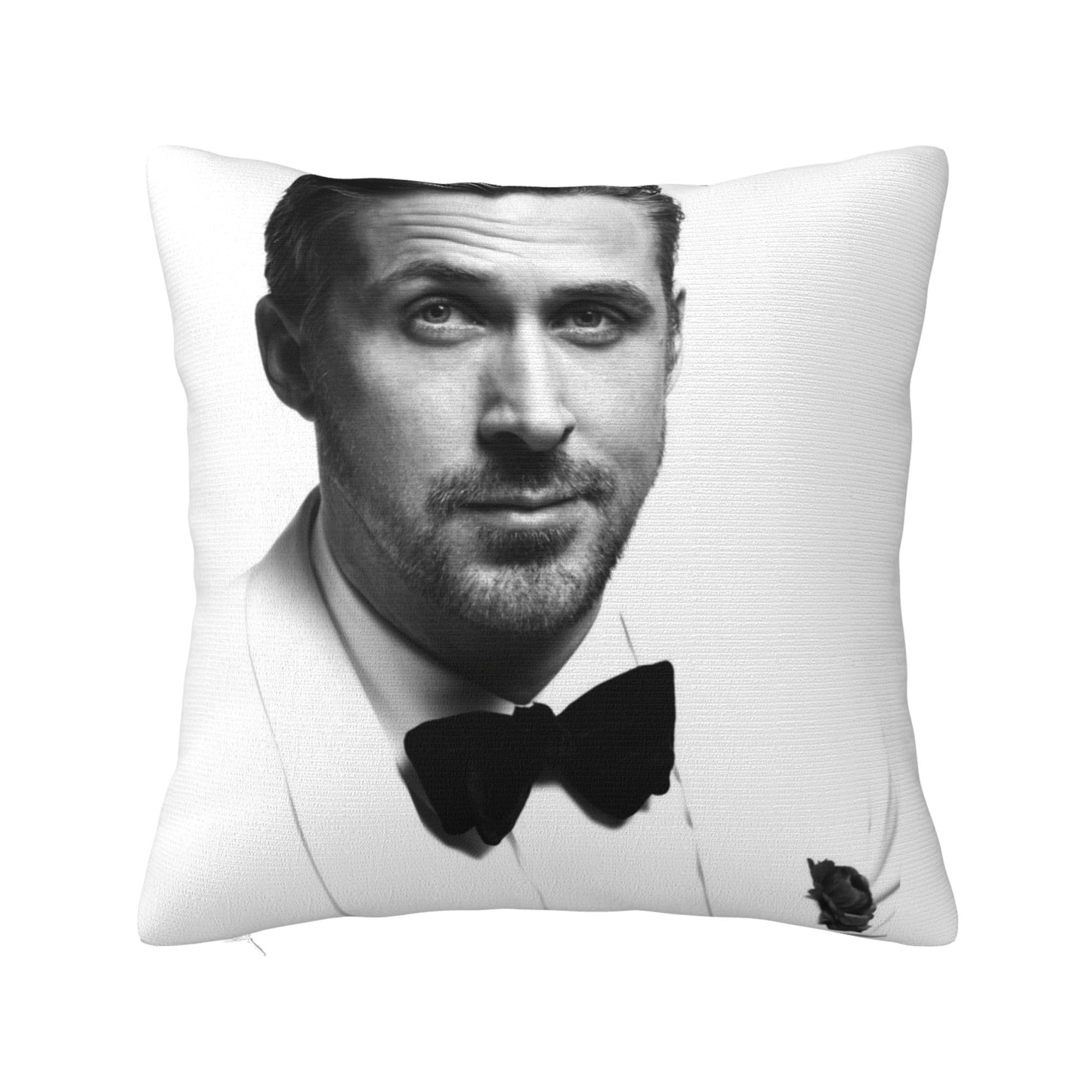 Ezkyztlw As Pic Ryan Star Gosling Throw Pillow Covers Decorative Pillowcase Square Cushion Cases For Home Sofa Bedroom Livingroom 16"X16"