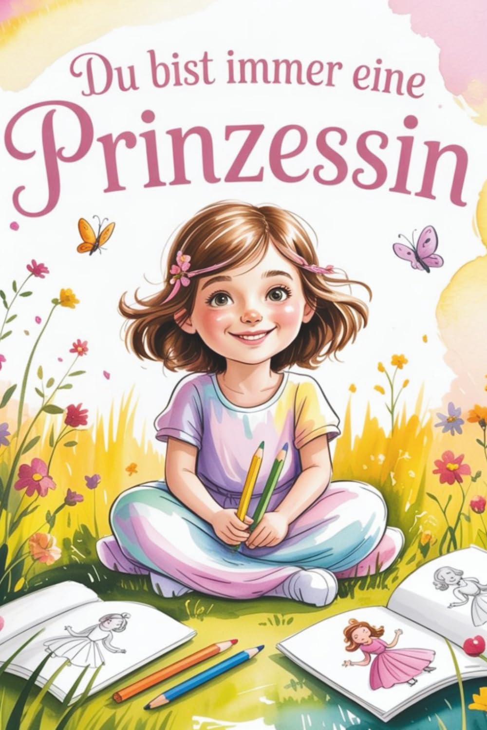 Du bist immer eine Prinzessin: 30 Geschichten und Ausmalbilder über Mut, Freundschaft und Selbstvertrauen – ein liebevolles Mitmachbuch für kleine Prinzessinnen ab 6 Jahren