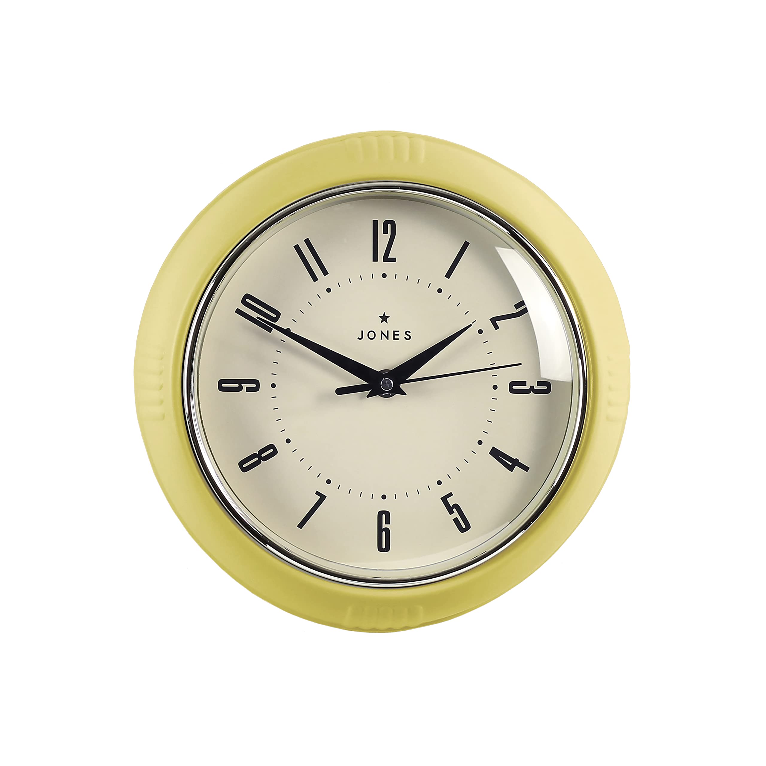 Buy Jones Clocks® Round Retro Wall Clock The Ketchup Round Clock