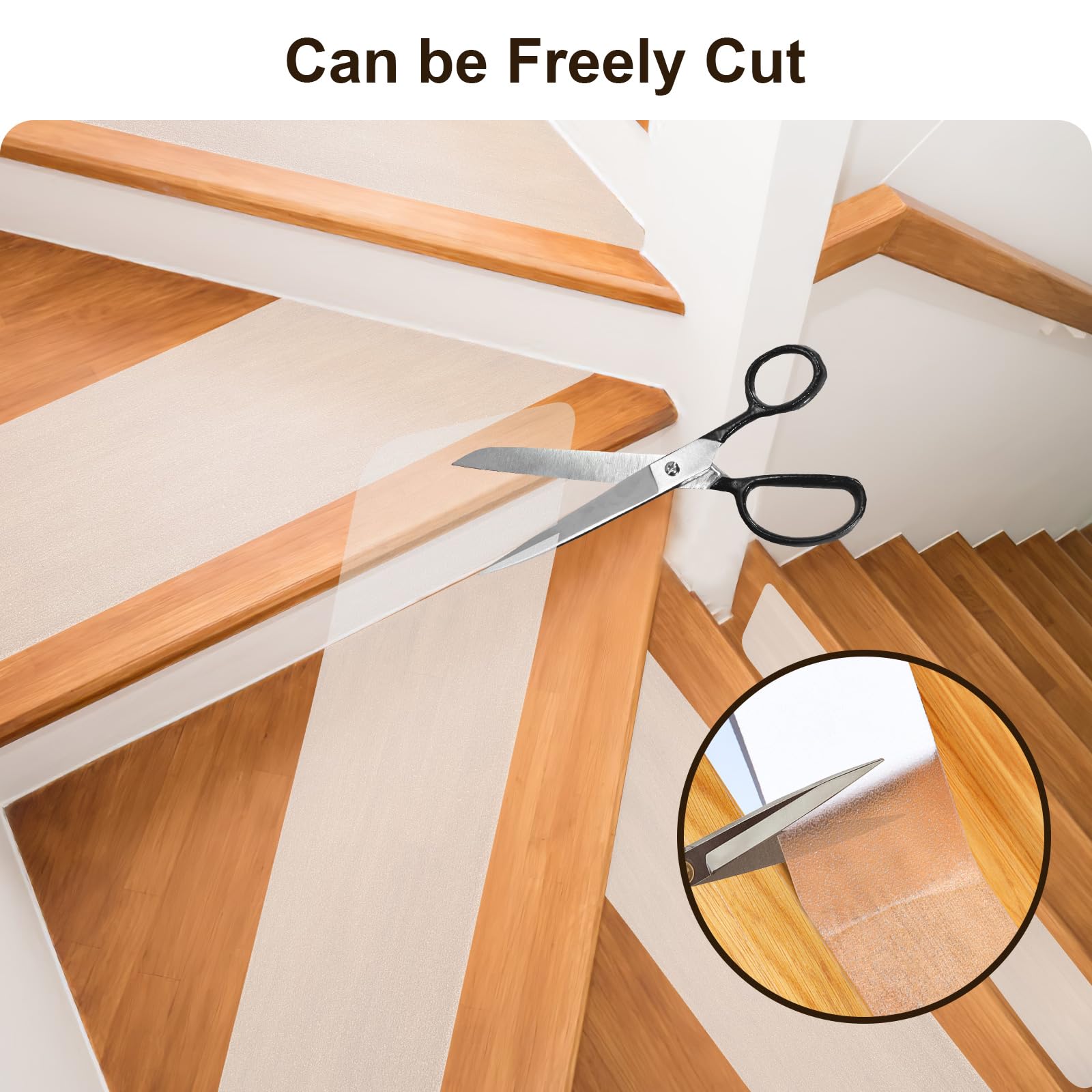 Xiruiubao Treppenstufen Antirutschmatten - 12er Set Selbstklebend Für Innen & Außen