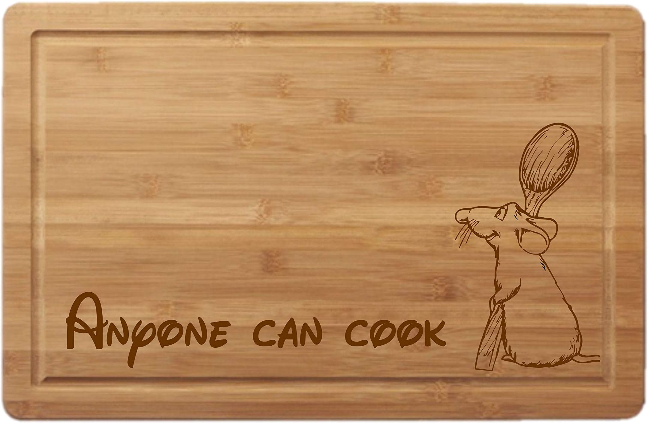 Trophy Store Laser Engraved Ratatouille Disney Chopping Board Gift