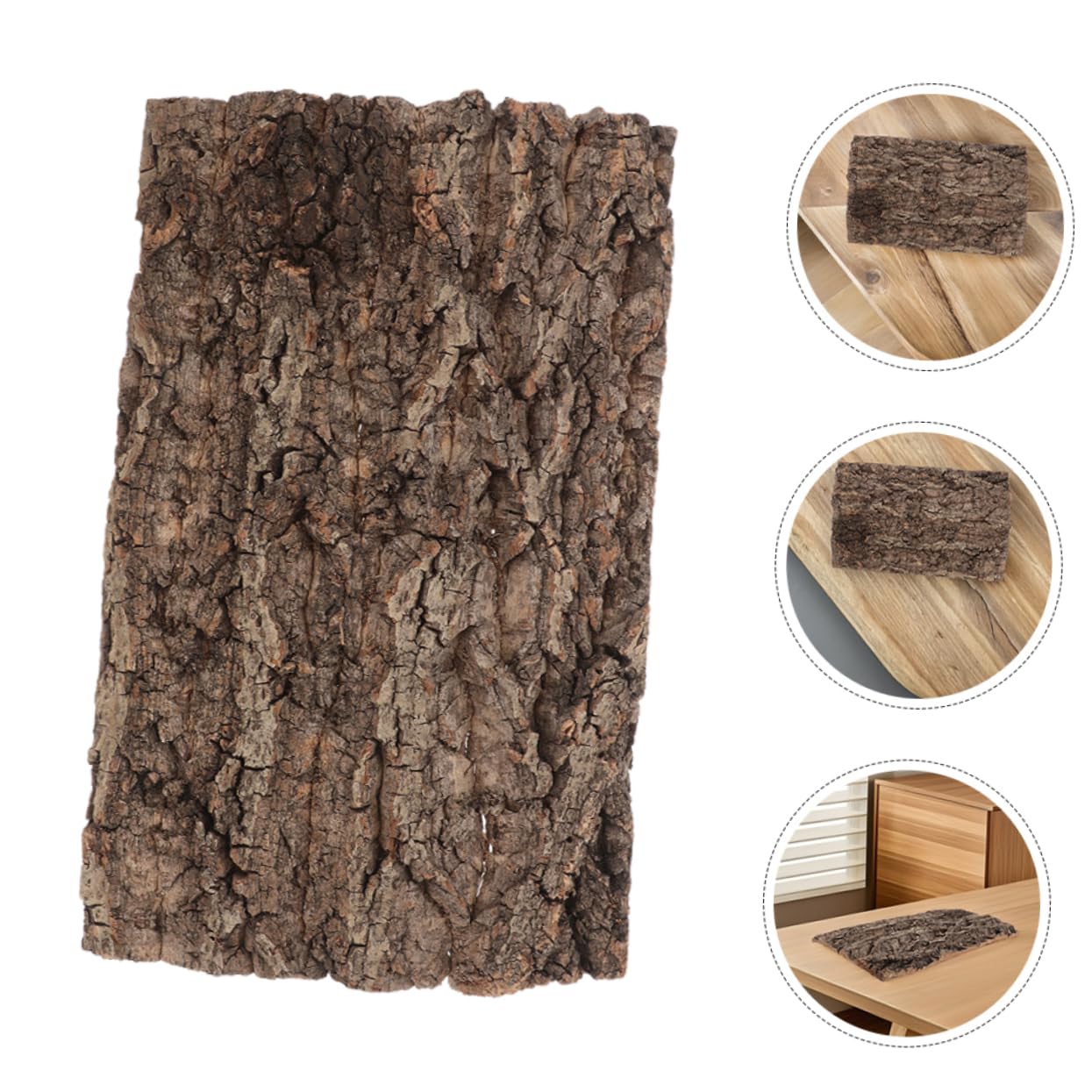 Hemobllo 2stücke Korkrinde Für Terrarium Rückwand Natürliche Klettermatte Für Reptilien Für Geckos Schildkröten Schlangen Und Andere Haustiere Einfache Installation Und Ansprechendes