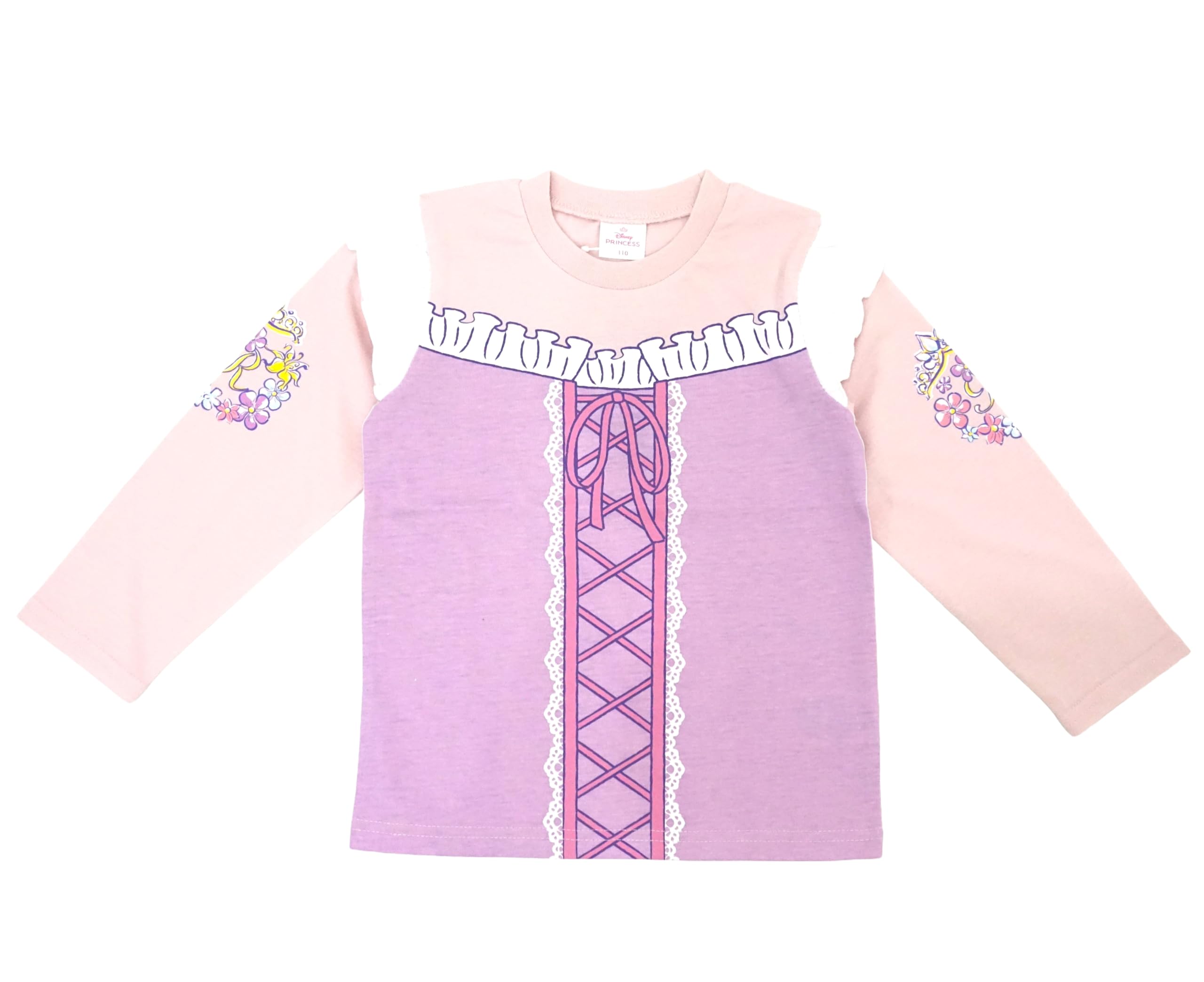 [ディズニー] プリンセス なりきり 長袖 Ｔシャツ ラプンツェル