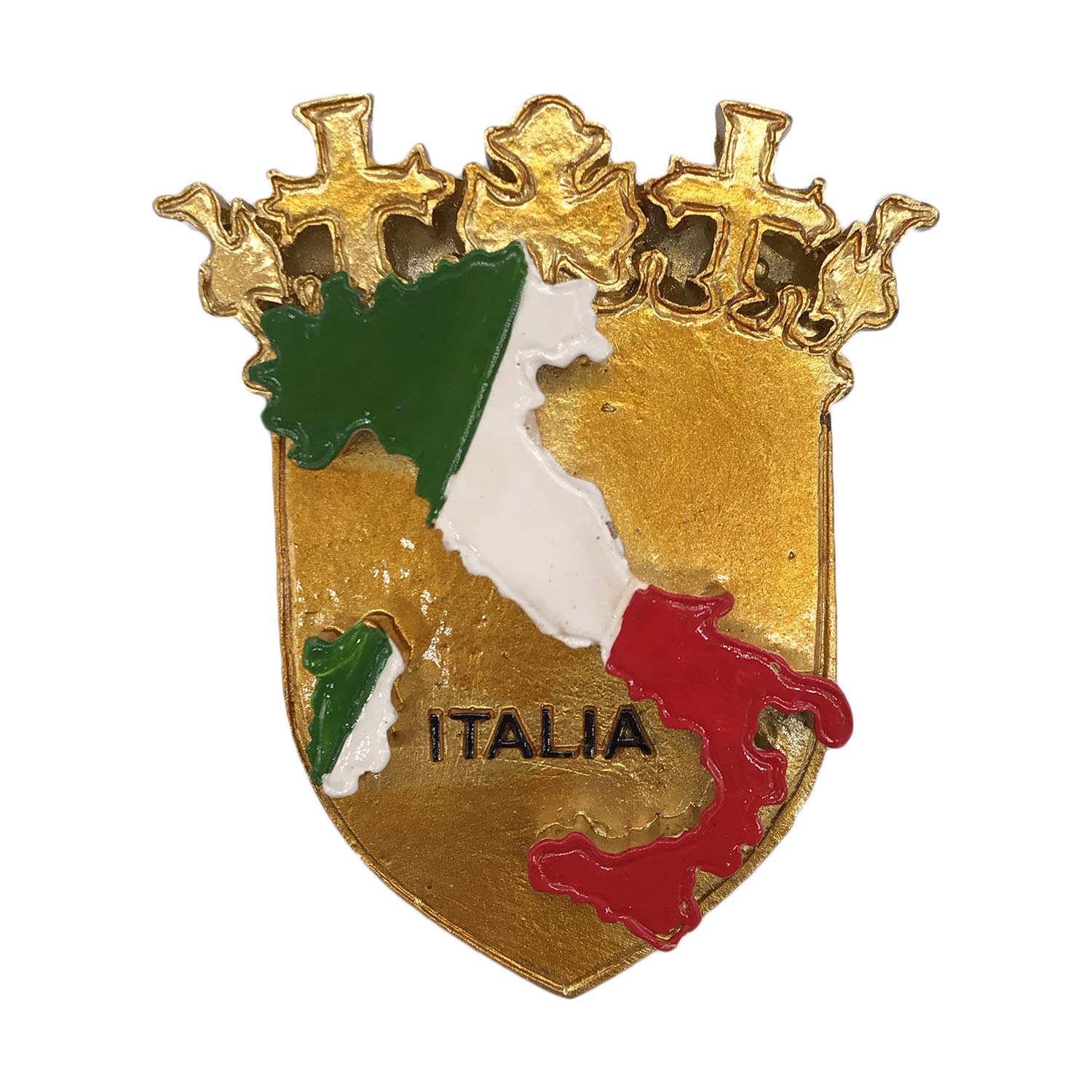 Wedarego Italy 3D Badge Map Refrigerator Magnet Tourist Souvenirs Stickers Home & Kitchen Decoration Fridge Magnet From China