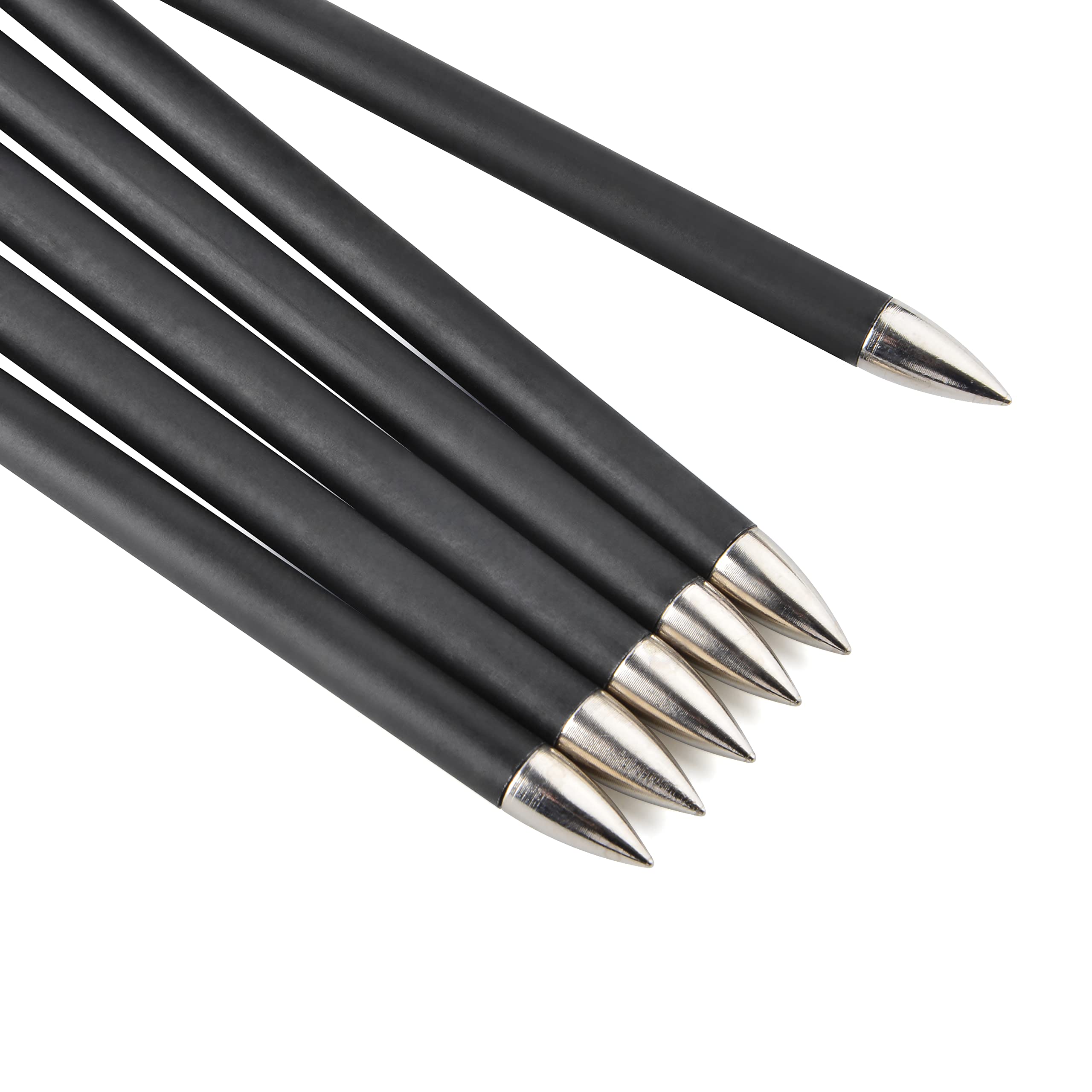 32" Flèches de tir à l'arc en Carbone ID 4,2 mm Flèches de Chasse 1000 Spine pour tir à l'arc composé et Classique et Arc Traditionnel 12/24 pcs