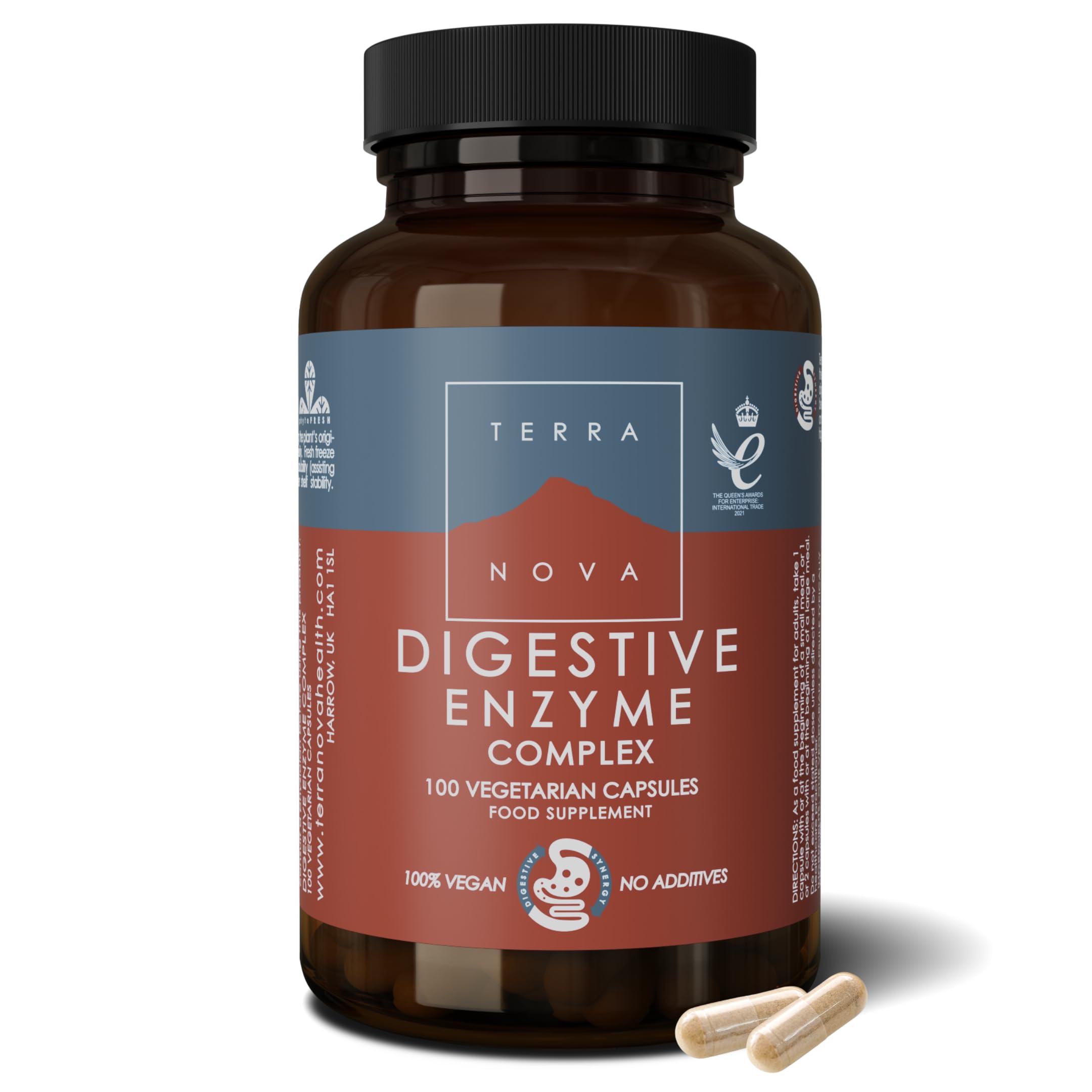 Terranova Digestive Enzyme Complex 100Caps