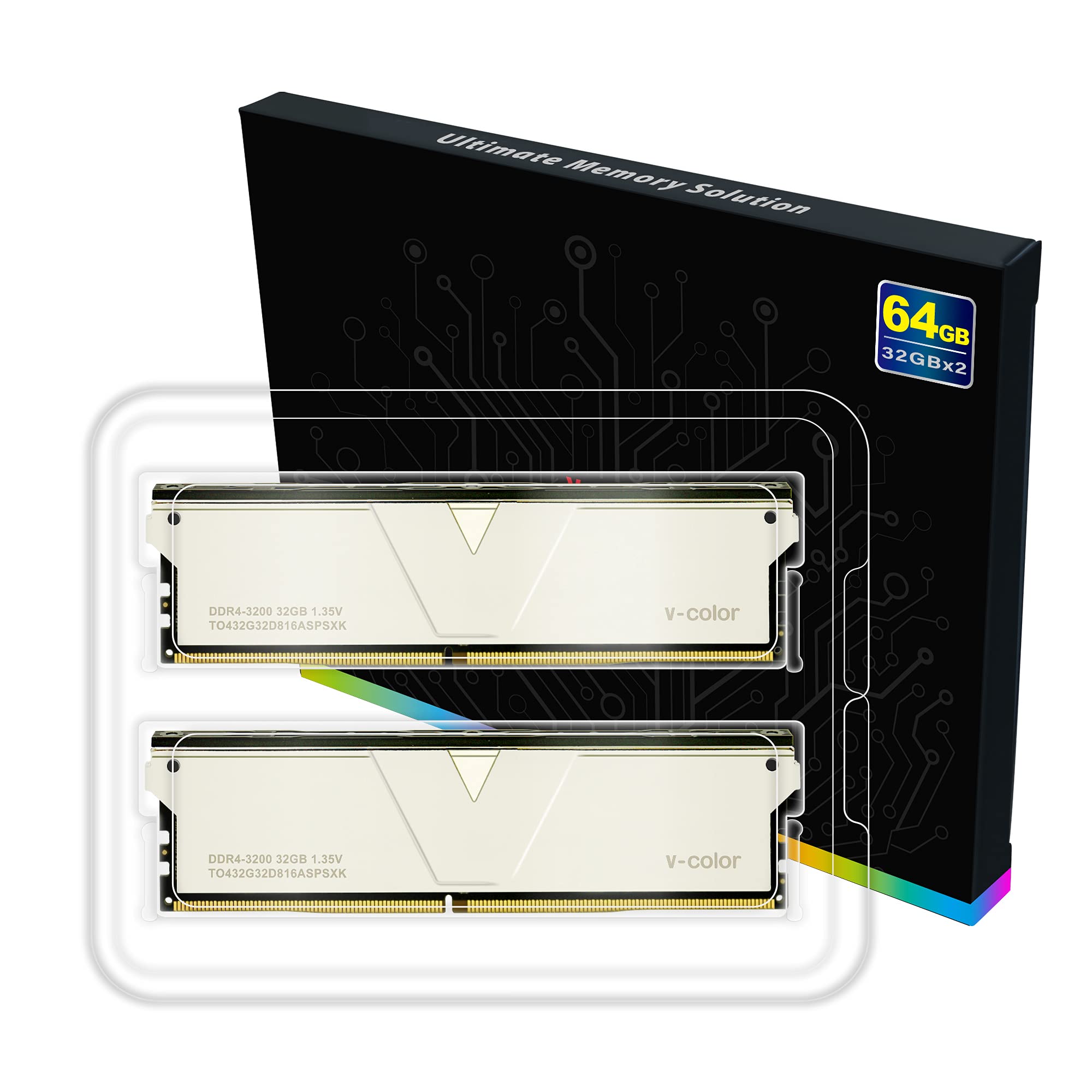 Amazon.co.jp: v-color Hynix IC デスクトップPC用 ゲーミングメモリ 