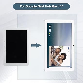 交換用 LCD ディスプレイ タッチスクリーン デジタイザー アセンブリ Google Nest Hub Max 27.9 cm ホワイト