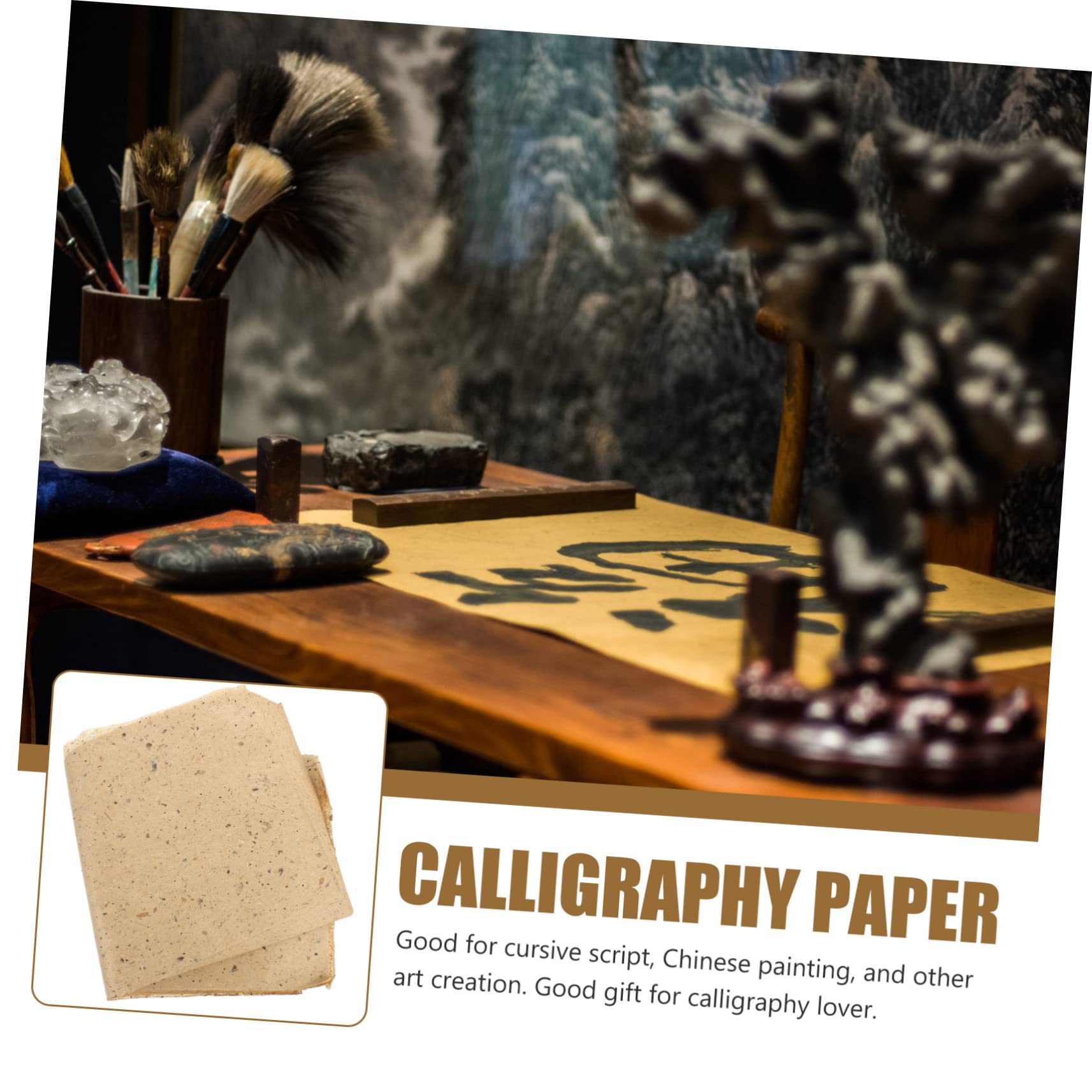 Kalligraphiepapier für Liebhaber 100 Stück mit Beerenmotiv und Papier