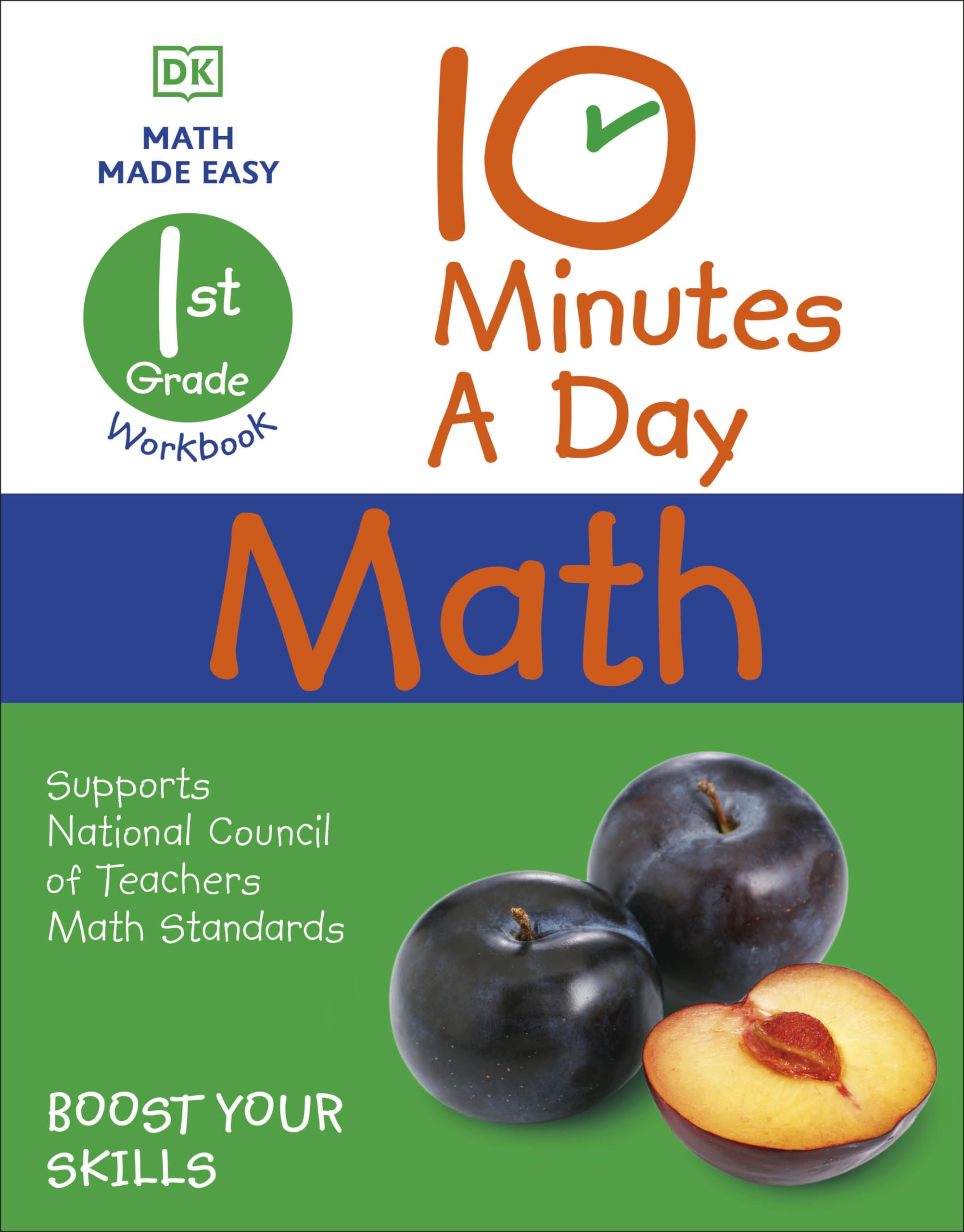 10 Minutes a Day Math, 1st Grade (DK 10-Minutes a Day)