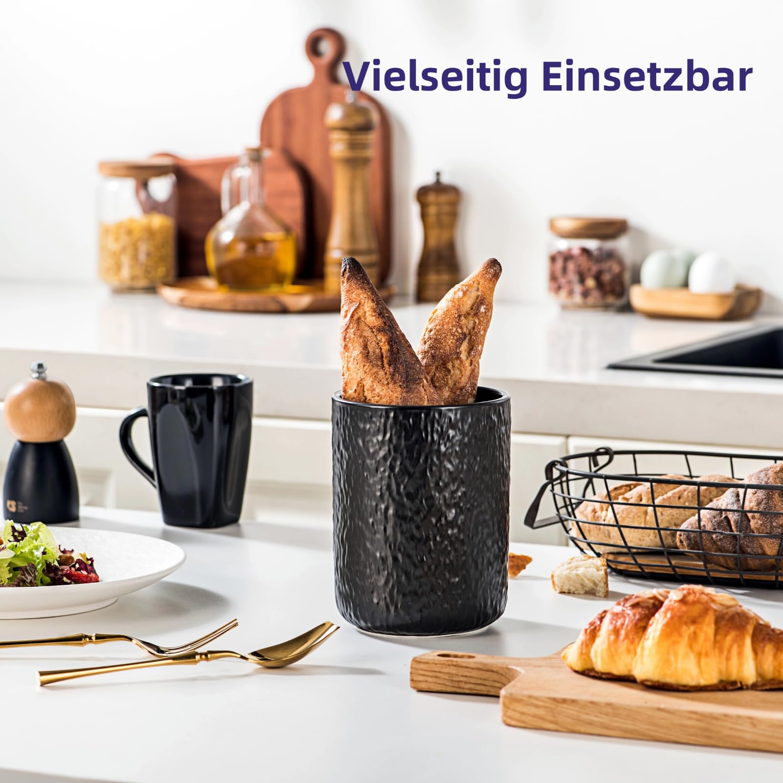 Besmeety Küchenutensilienhalter, 6,3
