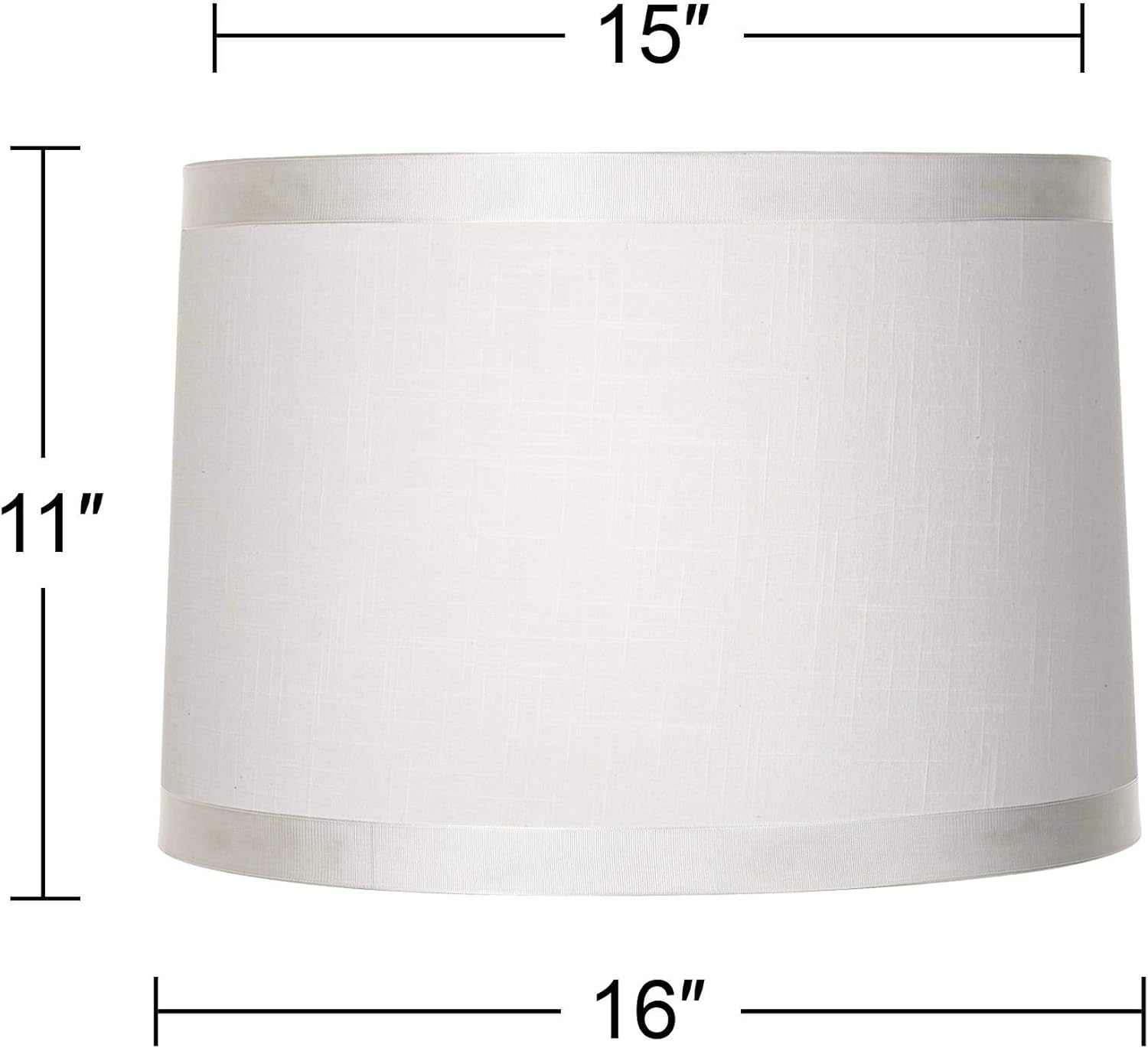 Bеѕt Rеvіеw Set of 2 Off-White Fabric Medium Drum Lamp Shades 15 Top x 16 Bottom x 11 High (Spider) Replacement with Harp and Finial - Brentwood Uр Tо 60% оƒƒ Set of 2 Off-White Fabric Medium Drum Lamp Shades 15 Top x 16 Bottom x 11 High (Spider) Replacement with Harp and Finial - Brentwood