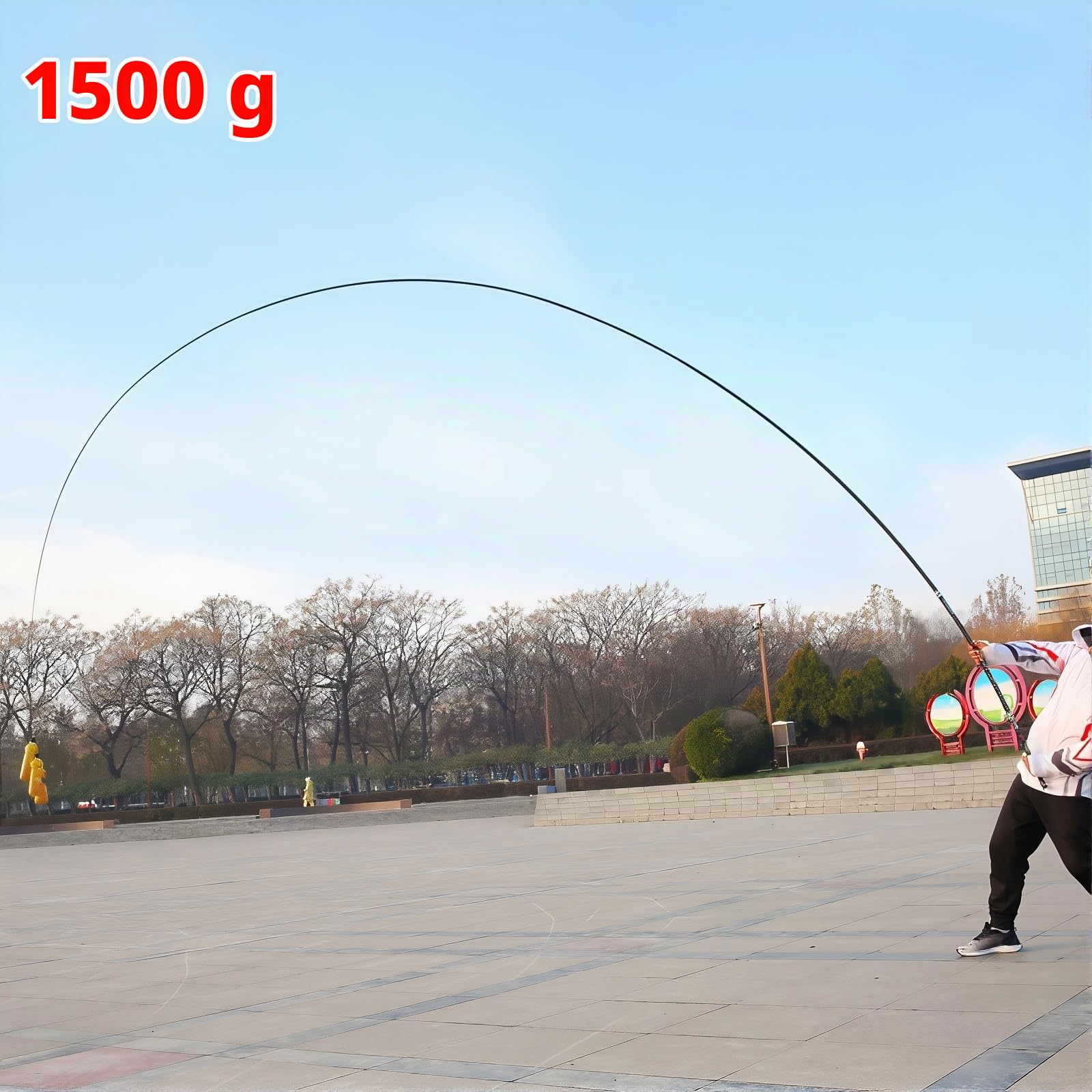 Canne A Peche Telescopique en Carbone (8m-13m) Ultra-LéGer Ultra-Dur Canne à PêChe Chinoise Canne a Peche au Coup RivièRes Lacs pour de Longues périodes de pêche(13m)