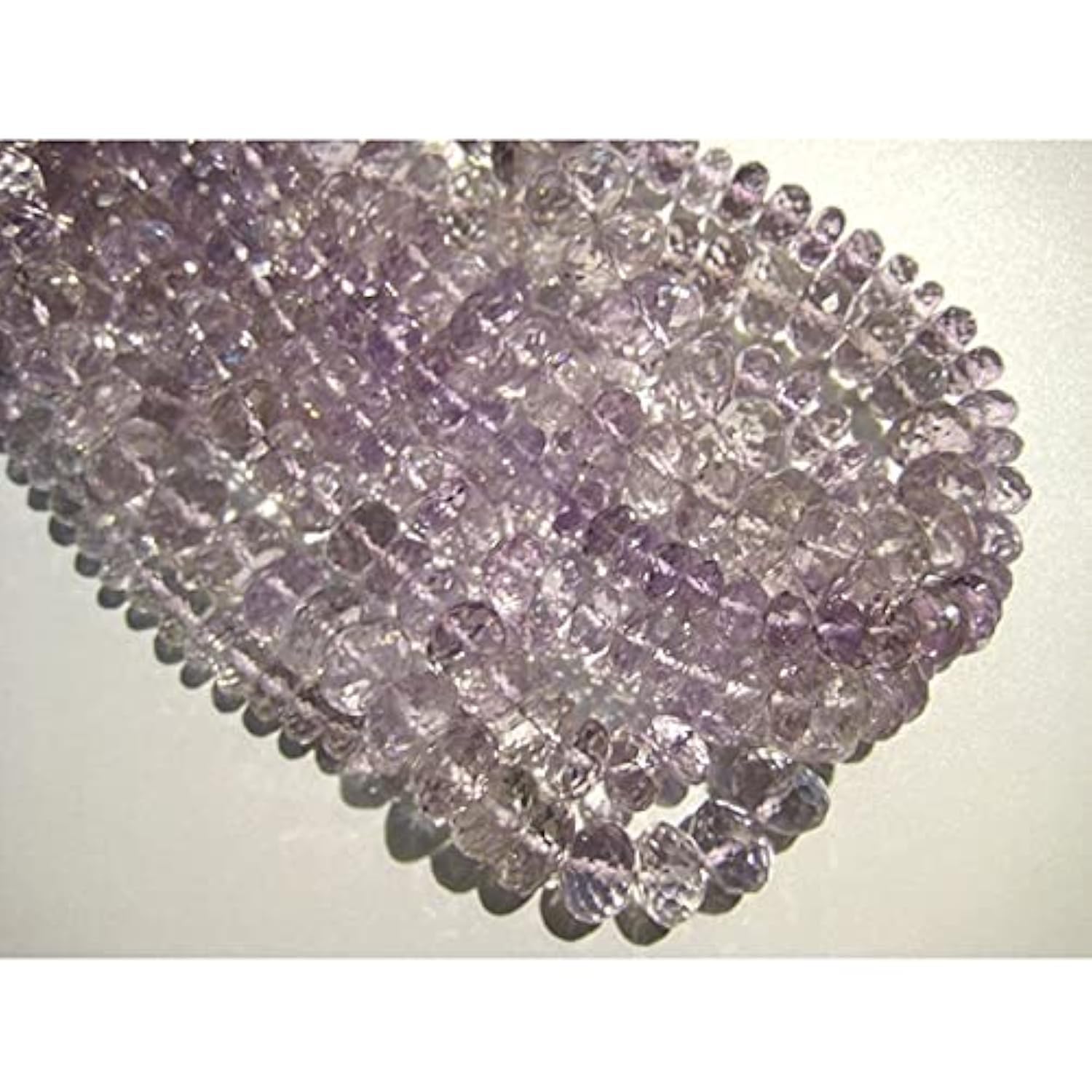 Améthyste rose naturelle facettée 7mm LKBEADS pour haute joaillerie