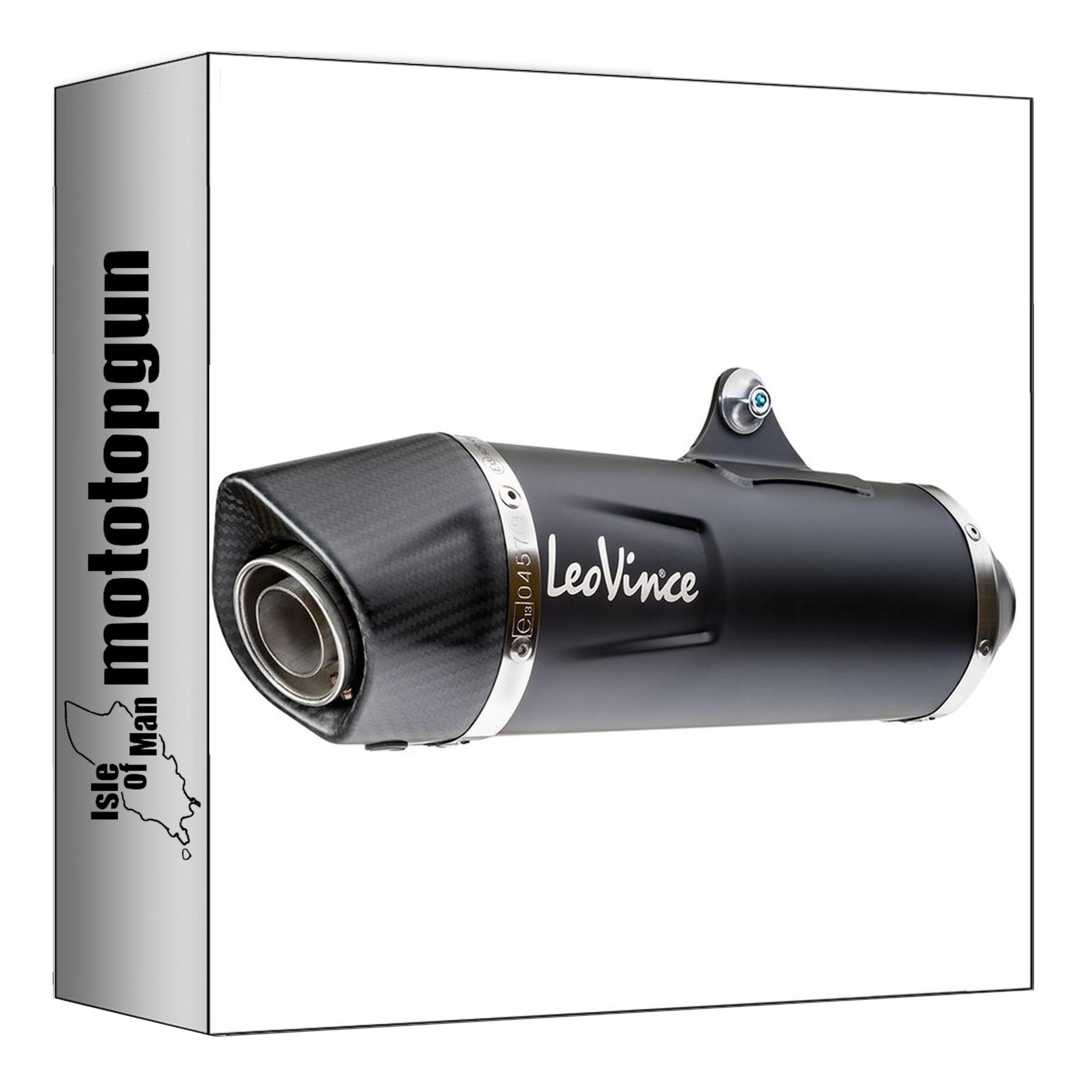 leovince scarico completo omologato nero acciaio fondello carbonio compatibile con yamaha tmax t-max 530 2012 2013 2014 2015 2016 mototopgun 14000