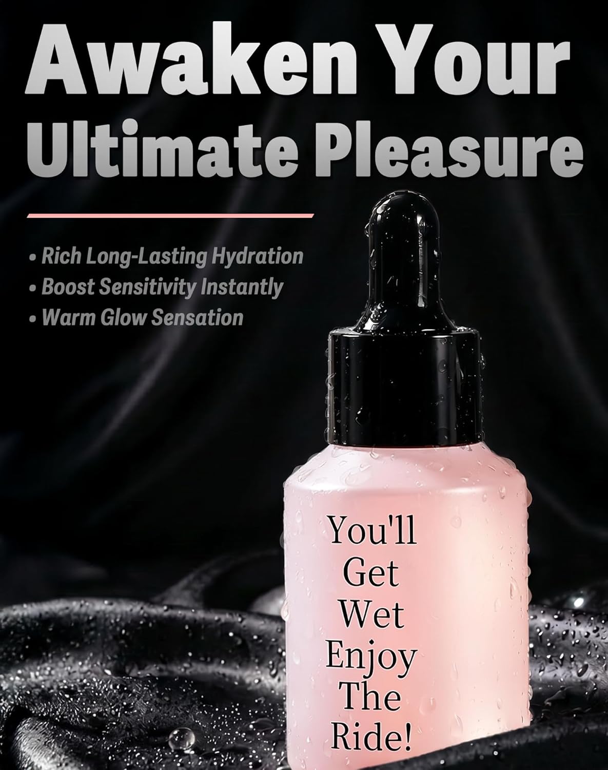 Arousal Gel, Female Pleasure Gel & Arousal Oil for Her to Awaken Sensitivity & Deepen Connection, Thoughtfully Designed for Intimate Moments