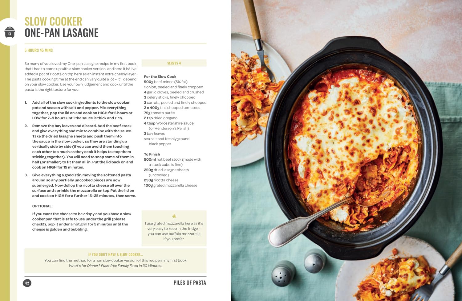 What's for Dinner in One Pot?: 100 Delicious Recipes, 10 Weekly Meal Plans, In One Pan or Slow Cooker!
