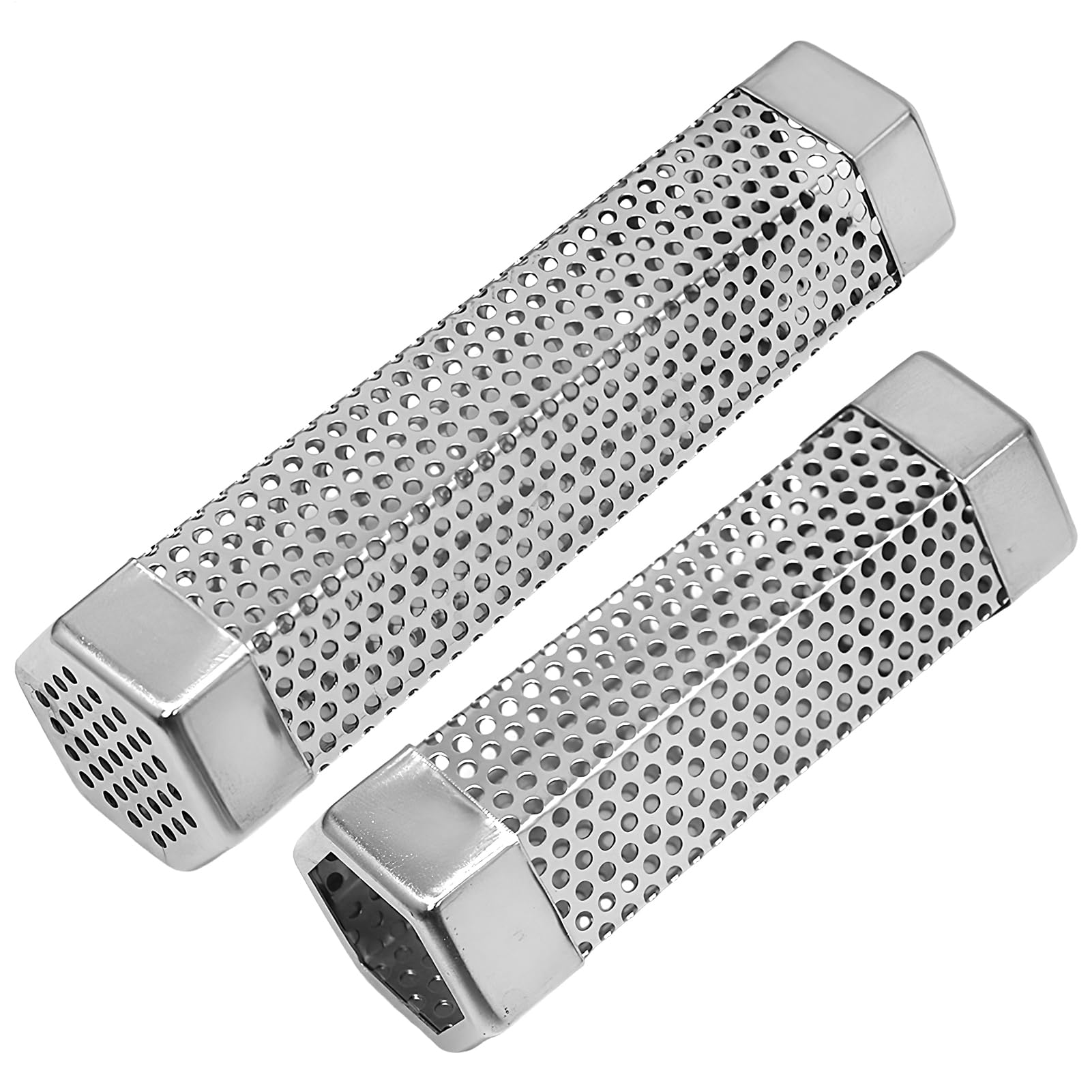 Pellet Grill Smoker Tube, akcesoria ze stali nierdzewnej, przeno? konstrukcja, wysoka wydajno?? Zaparzacz zapachowy do gotowania podwórku, do ci?cia zewn?trz i grillowania obozie, 6,18 x