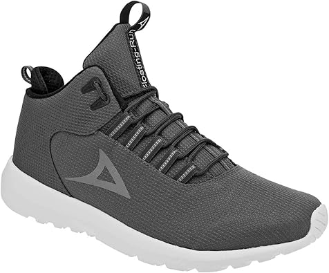 Tenis pirma grises para hombre Clearance
