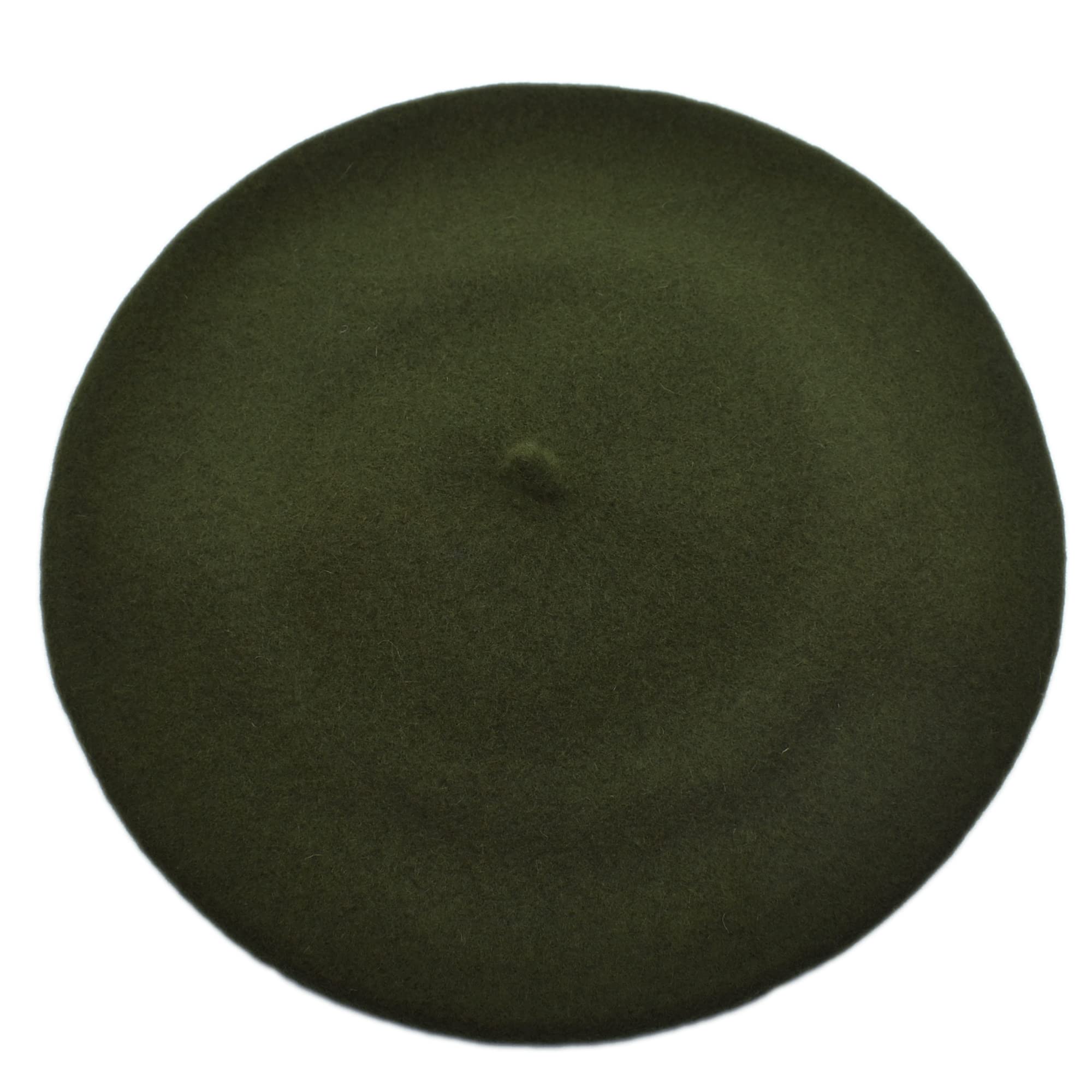 Melegari Gorro vasco mujer | 100% lana | Roma Beret | Made in Italy