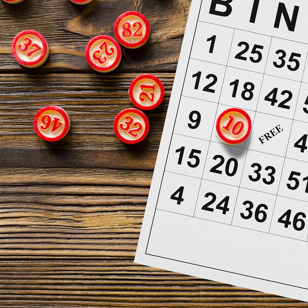 60 szt. kart do bingo nie powtarzające się karty do gry dla zabawy bingo impreza upominki szkoły duże gry grupowe