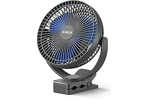 Gazeled Clip-On Fan