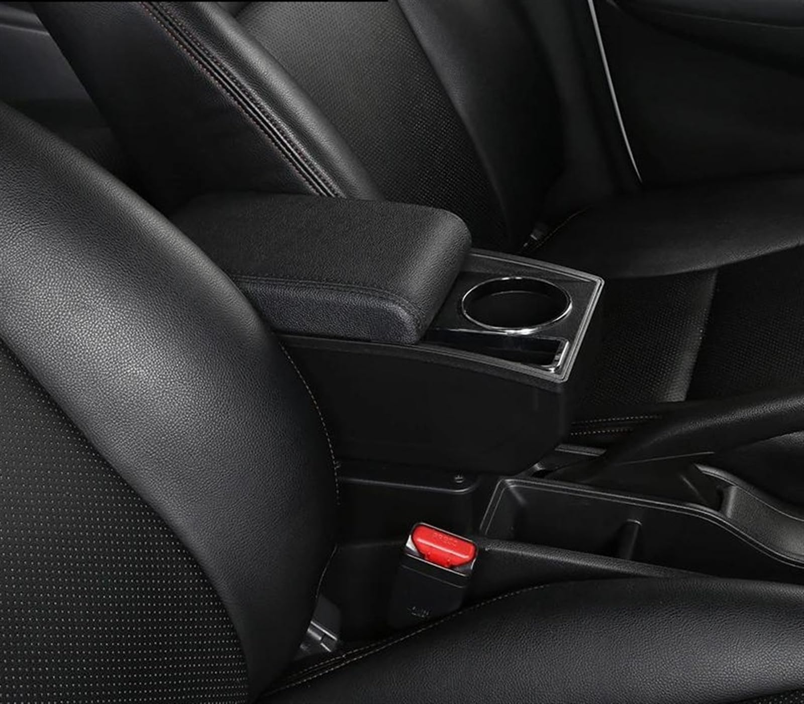 NOHEEU Car Armrest Box 2018-2023 Retrofit Parts Storage Interior Details For Jimny JB74(Black line)