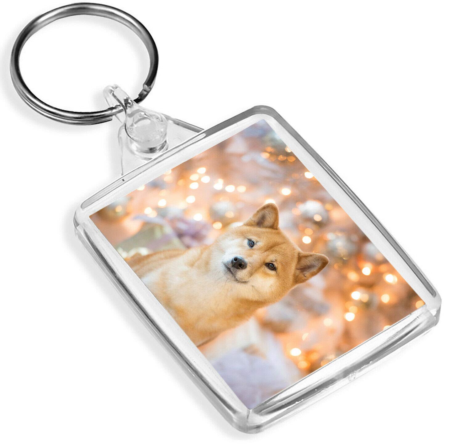 Destination Vinyl Keyrings Shiba Inu Dog Keyring Puppy Cute Japan Japanese Akita Pretty Keyring #8751