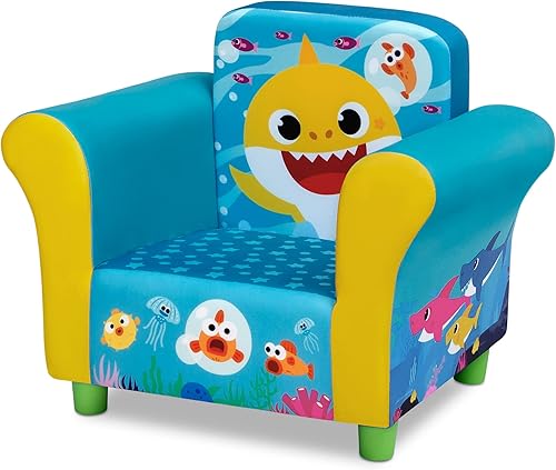 Miniatura 4 de Delta Children - Silla tapizada, diseño de Baby Shark Cocomelón,Paw Patrol,Máscaras Pj,Sesame Street,Tiburón bebé,https://www.amazon.com/dp/undefined