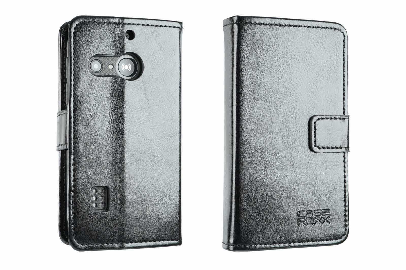 Caseroxx Flip Cover Für Doro 1880/1881 / 5860 – Schlanke Handyhülle Mit Magnetverschluss & Kartenfächern