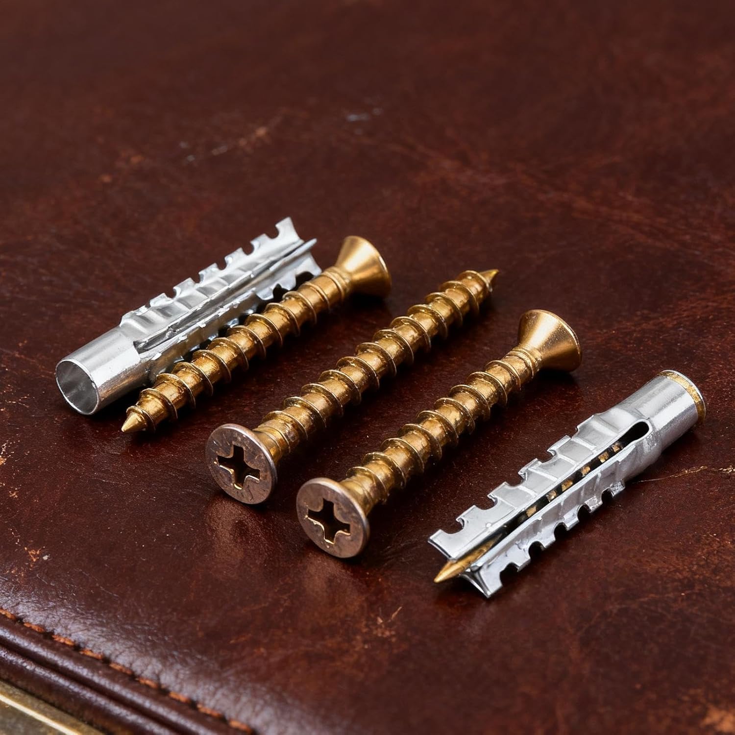 Expansion Screws for Drywall - Expansion Nuts,Hardware Nut for Drilling Concrete Plaster Board Wood Furniture Shelf Cabinet Bookshelf Wardrobe Wooden Door