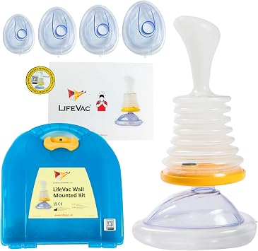 LifeVac Wall Mounted Anti Choking Device - Choking Rescue Device Kit