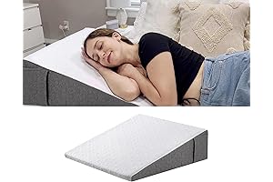 7.5in Wedge Pillow: Superior Snoozing & Acid Reflux Remedy