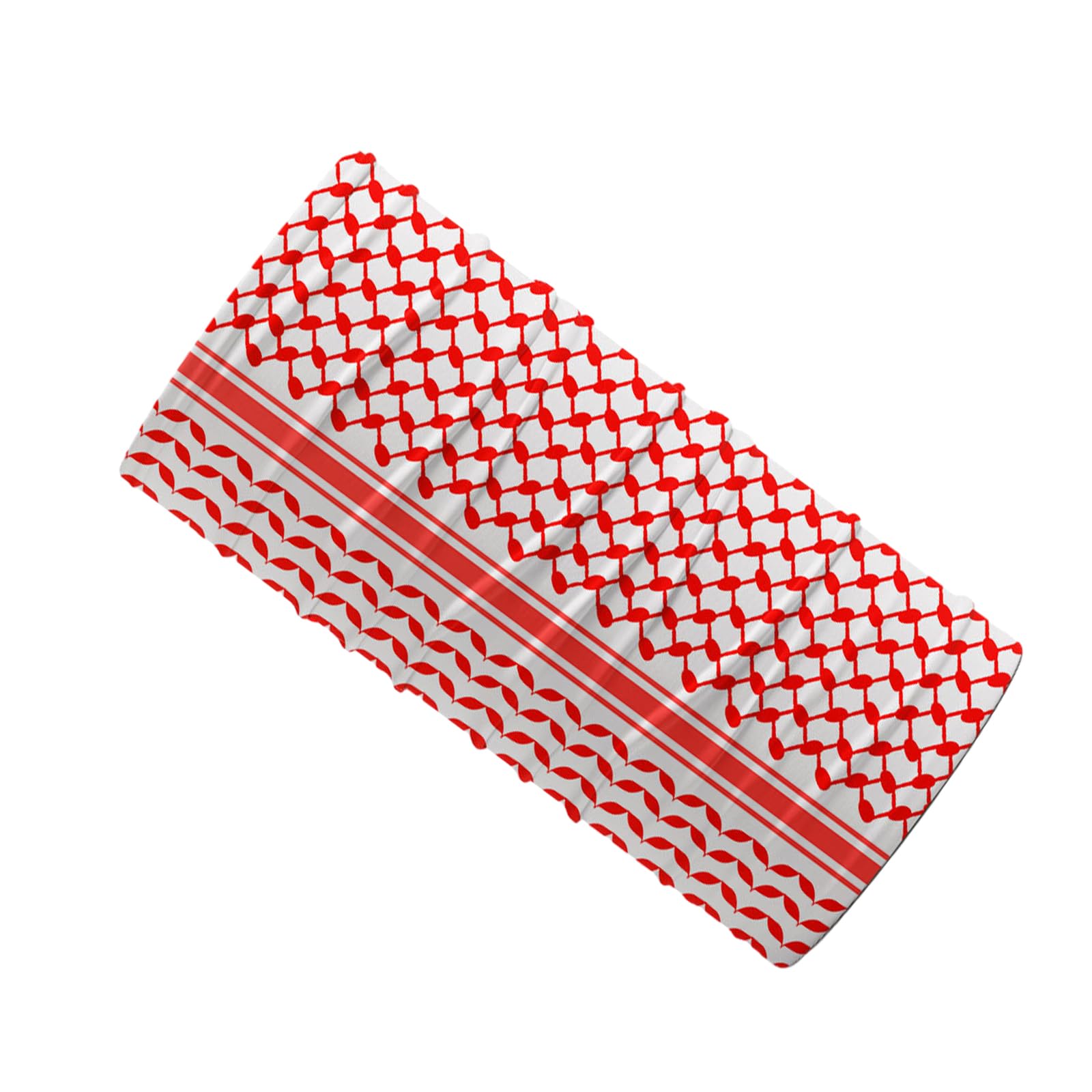 Cache-Cou / Bandana Palestine Coupe-Vent D'Hiver - Polyester - Taille Unique ~25x50 Cm - Pour Ski, Vélo, Randonnée