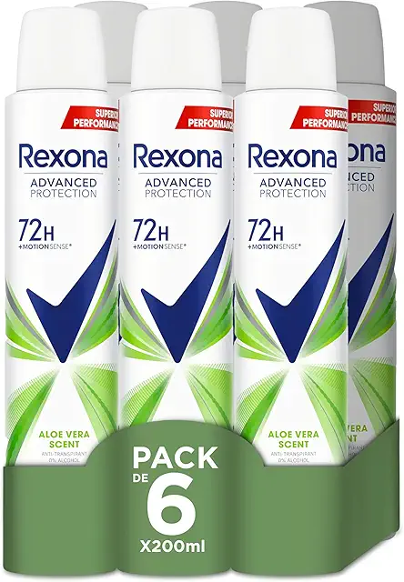 Rexona Aloe Vera Deodorant Spray 200ml - 72h Schutz für Damen